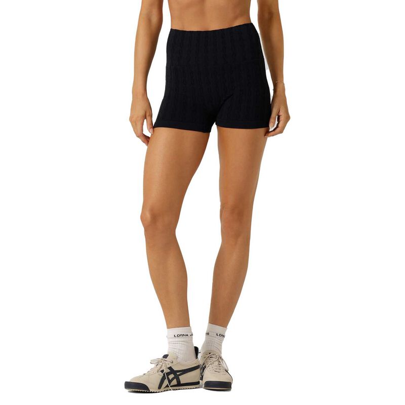 Lorna Jane Cable Seamless Bike Shorts image number 0
